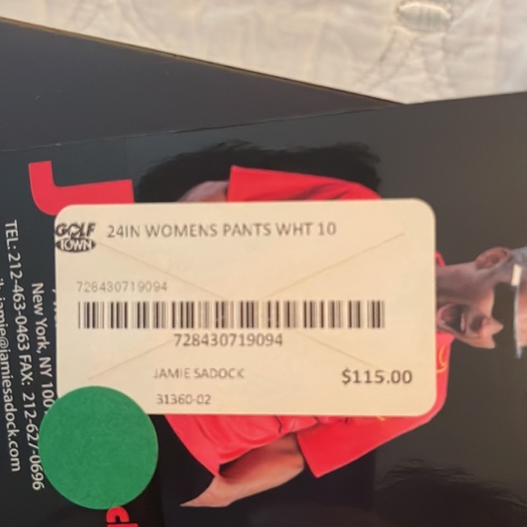 Jamie Sadock 24 inch women’s capris, size 10. - Picture 5 of 5